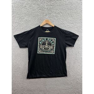 This Is Your Brain On Plants Mike Dean Obey Propaganda 2021 Black T-Shirt Size L